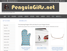 Tablet Screenshot of penguingifts.net